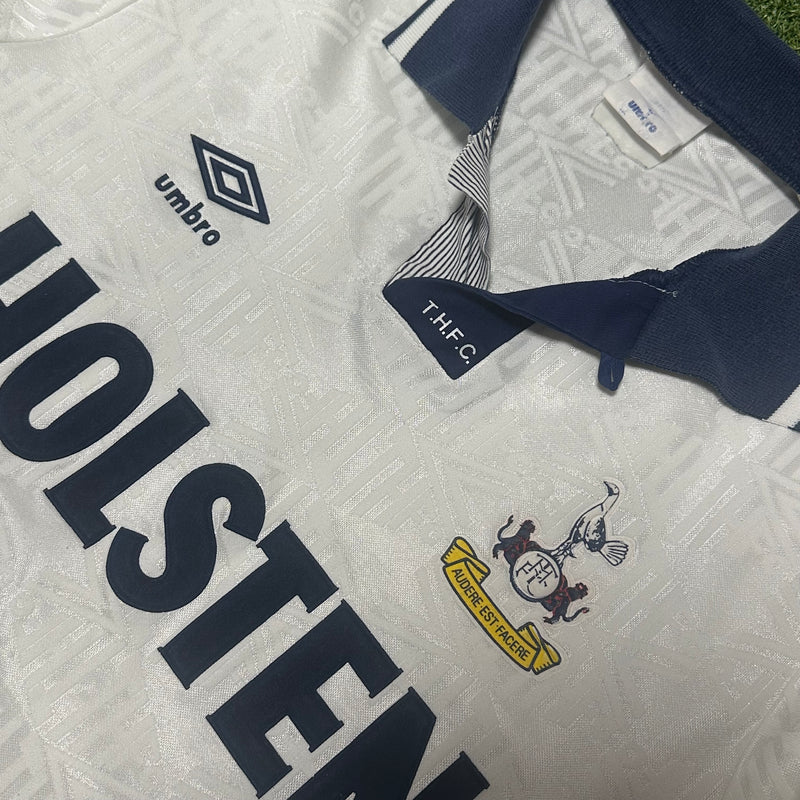 Tottenham Hotspur 1991-93 Home Shirt | Umbro Holsten