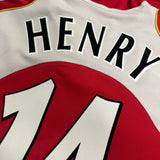 2004-05 Arsenal Home Shirt Henry 14 [Good] XL