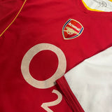 2004-05 Arsenal Home Shirt Henry 14 [Good] XL