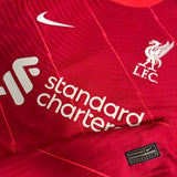 Thiago Alcantara Signed Liverpool Shirt 2021-22 Vapor Authentic [6]