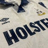 1991-93 Tottenham Hotspur Home Shirt 10 Umbro [Excellent] M