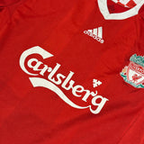 2008-10 Liverpool Home Shirt Gerrard 8 long sleeve [Good] M