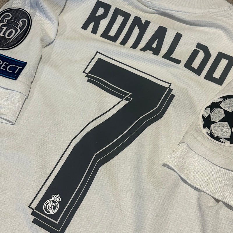 Real Madrid 2016 CL Final Home Shirt Ronaldo 7
