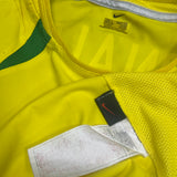 2002-04 Brazil Home Shirt Ronaldo 9 Nike [Excellent] S