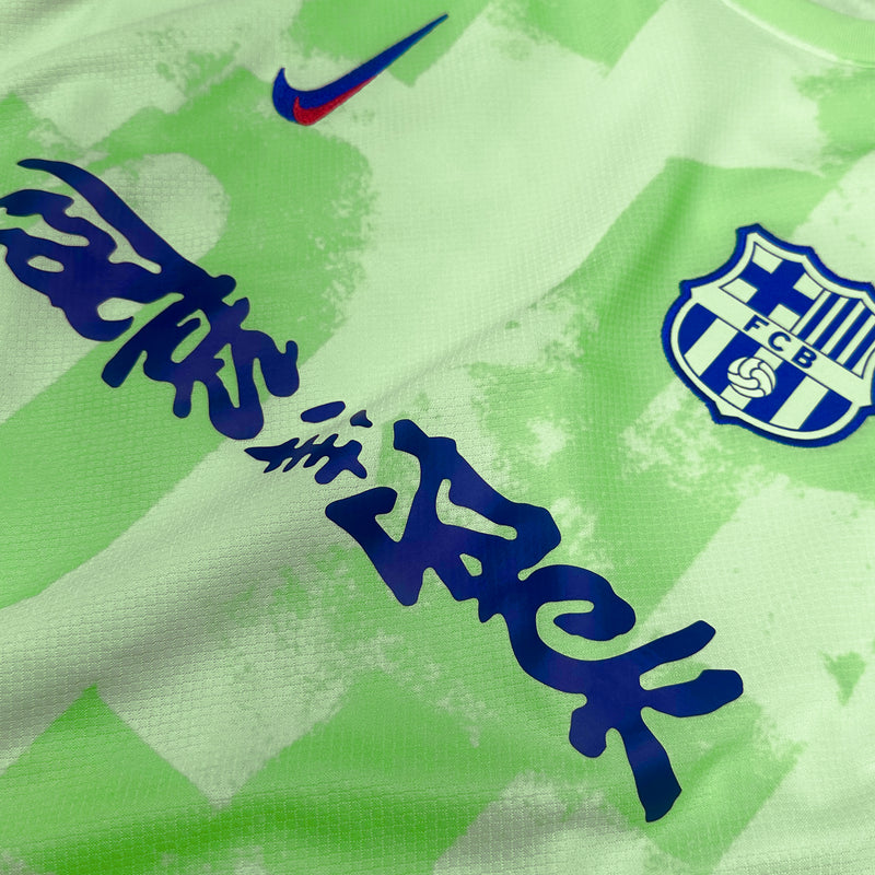 Barcelona 2024-25 Third Shirt Yamal 19 | Nike Green