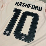 2018-19 Manchester United Away Shirt Authentic Rashford 10 [Excellent] L