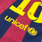Barcelona Unicef Airways sponsor kit