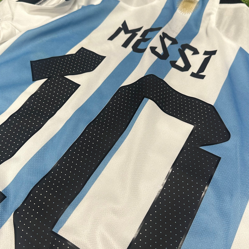 Argentina 2022/23 Home Shirt Messi 10 | Adidas 3 Star