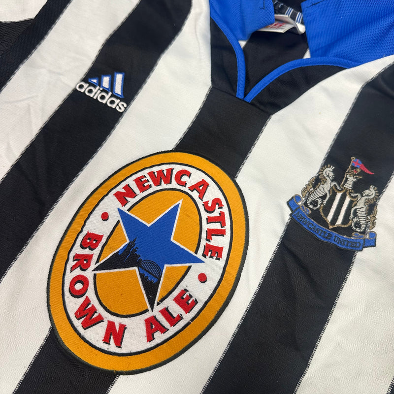 Newcastle United 1999-00 Home Shirt Shearer 9 | Adidas