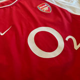 2002-04 Arsenal Home Shirt Invincibles [Excellent]