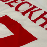 1999-01 England Home Shirt Beckham 7 [Excellent] M
