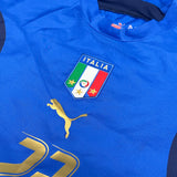 2006 Italy Home Shirt Marco Materazzi 23, World Cup Winners [Excellent] L