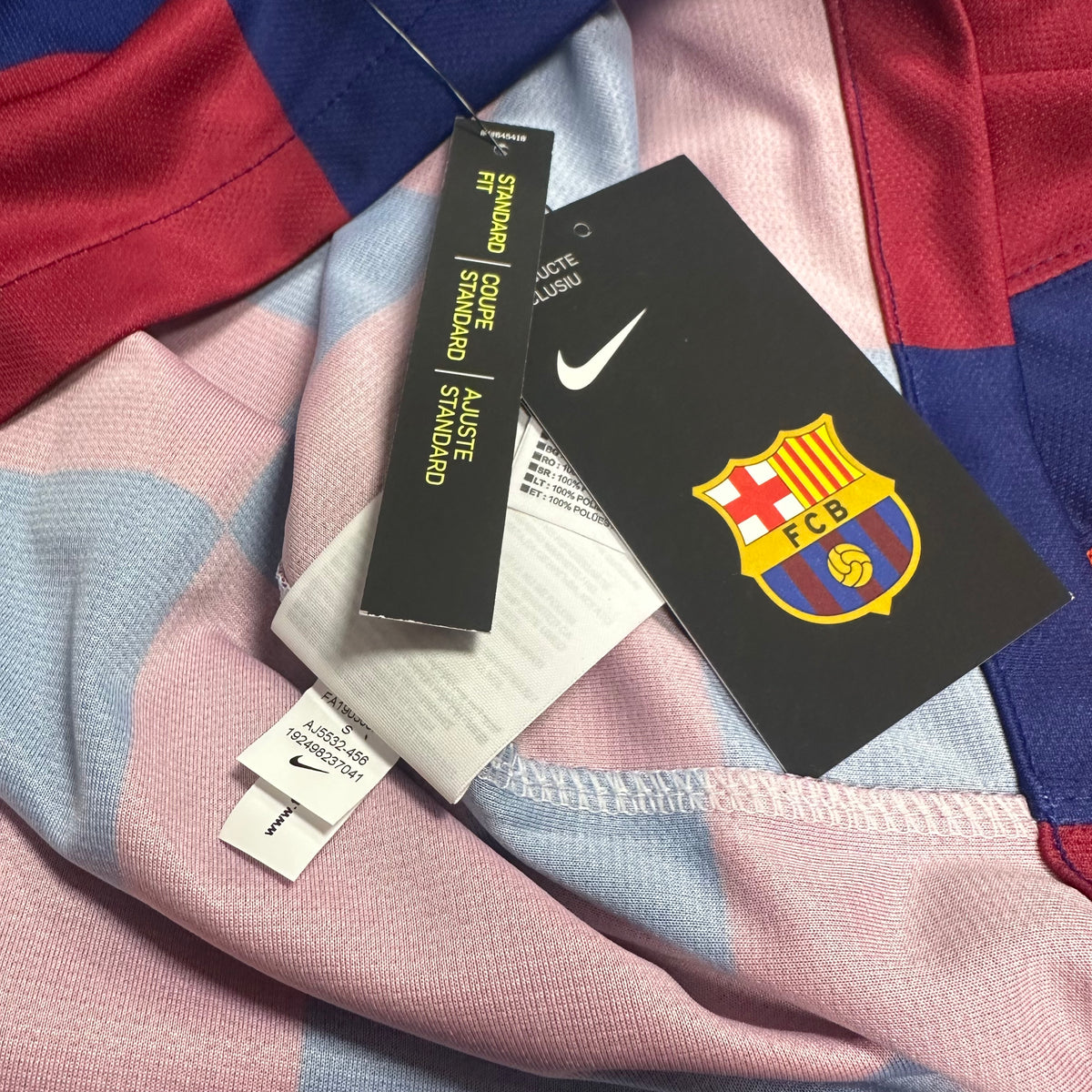 2019-20 Barcelona Home Shirt Messi 10 [New] — Looking after your new Barcelona Home shirt | The Vault