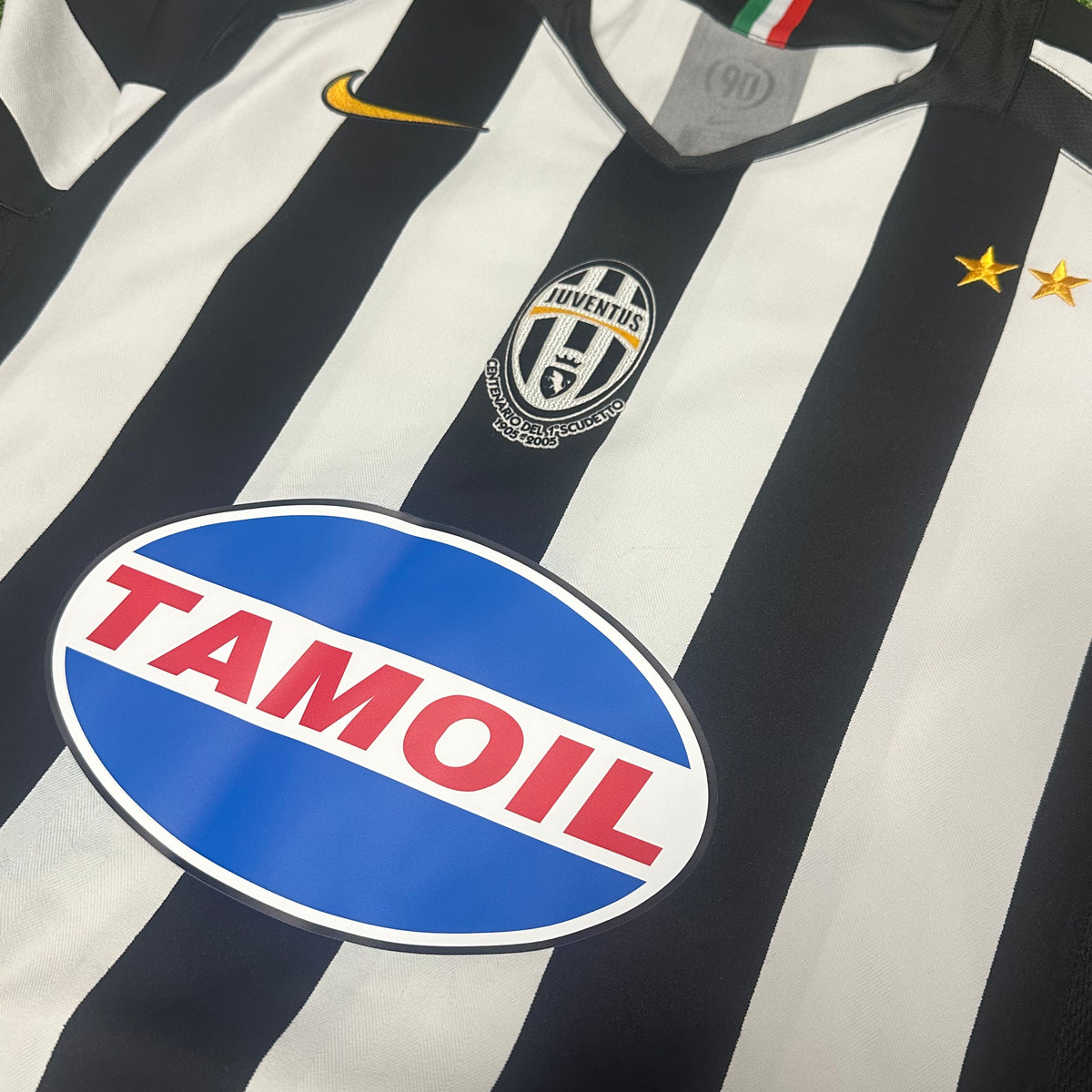 2005-06 Juventus Home Shirt Del Piero 10 [Excellent] S — Looking after your Juventus Home jersey | The Vault