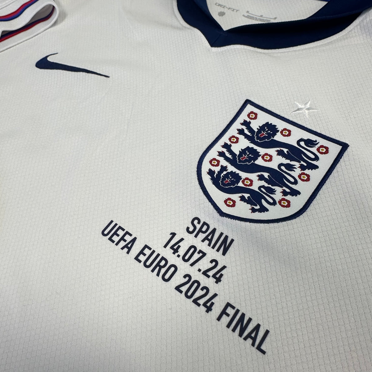 2024 England Home Shirt Euro Final Edition [New] — Looking after your new England football shirt | The Vault