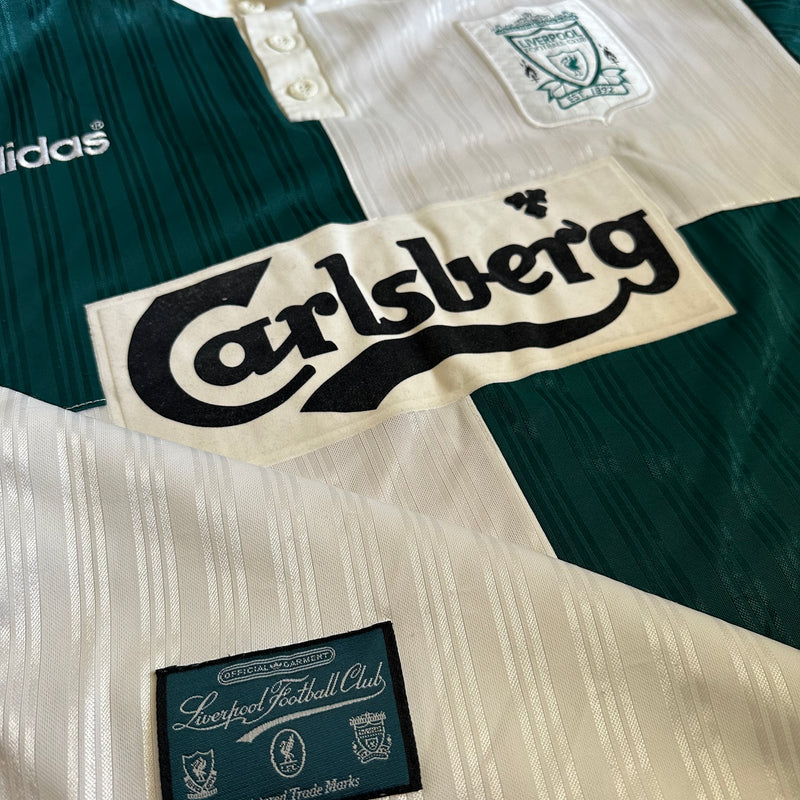 1995-96 Liverpool Away Shirt [Excellent] XL