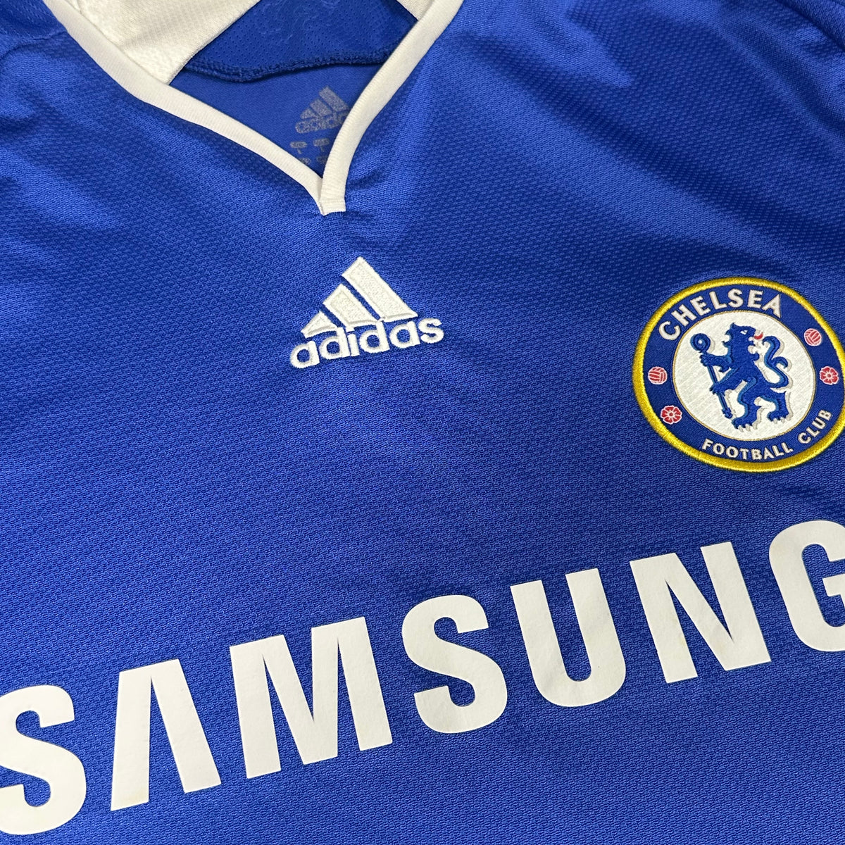 2008-09 Chelsea Home Shirt [Excellent] L — Looking after your Chelsea Home jersey | The Vault