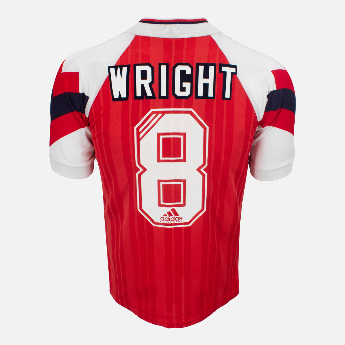 1992-94 Arsenal Home Shirt Wright 8 [Excellent] S — Verified official Arsenal shirt, condition graded | The Vault