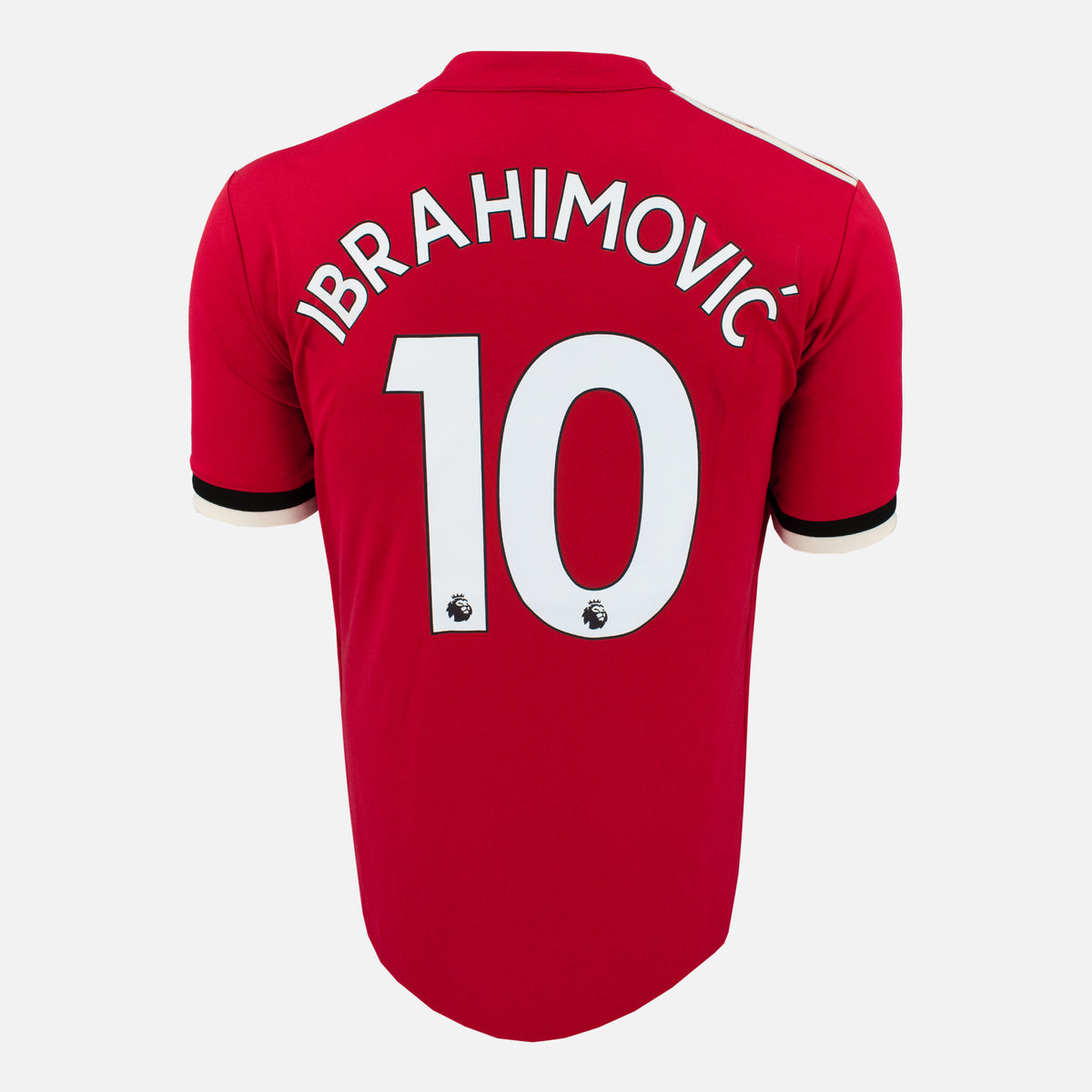 2017-18 Manchester United Home Shirt Ibrahimovic 10 [Excellent] XXL — Verified official Manchester United shirt, condition graded | The Vault