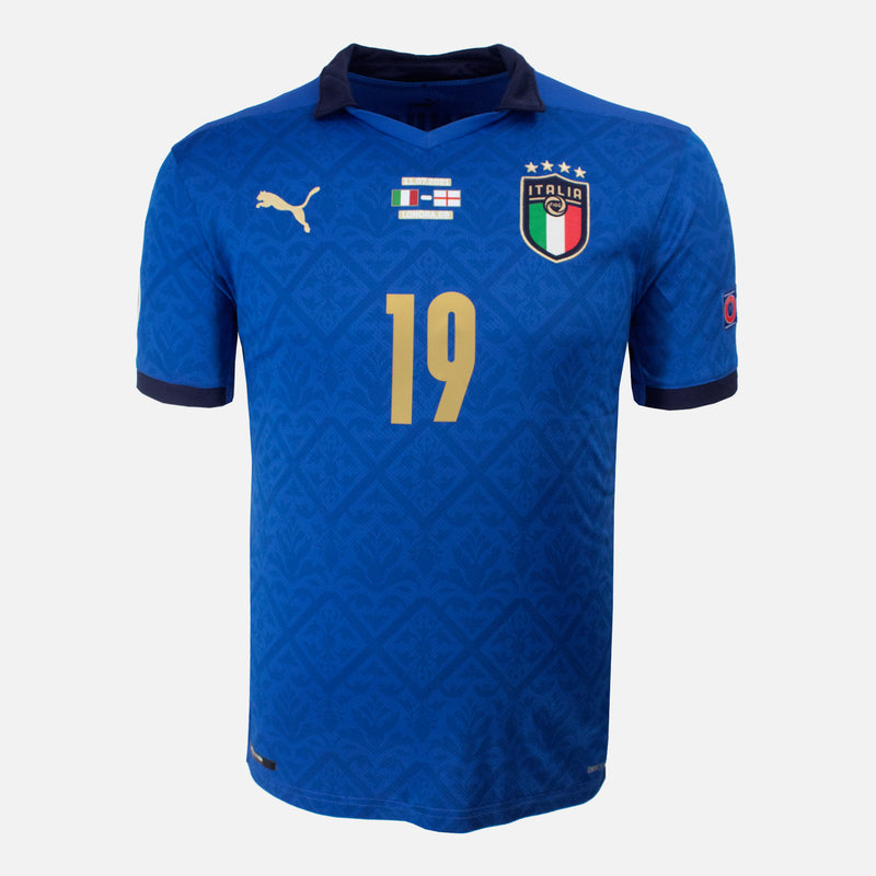 Leonardo Bonucci Signed Italy Shirt Euro Final 2021 [19]