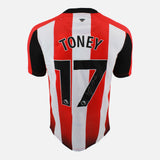 Ivan Toney Signed Brentford Shirt 2023-25 Home [17]