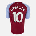 Jack Grealish Signed Aston Villa Shirt 2020-21 Home [10]