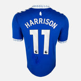 Framed Jack Harrison Signed Everton Shirt 2023-24 Home [Mini]