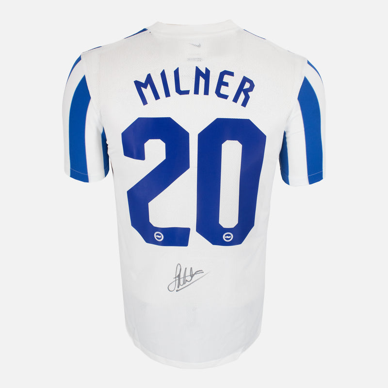 James Milner Signed Brighton & Hove Albion Shirt [20]