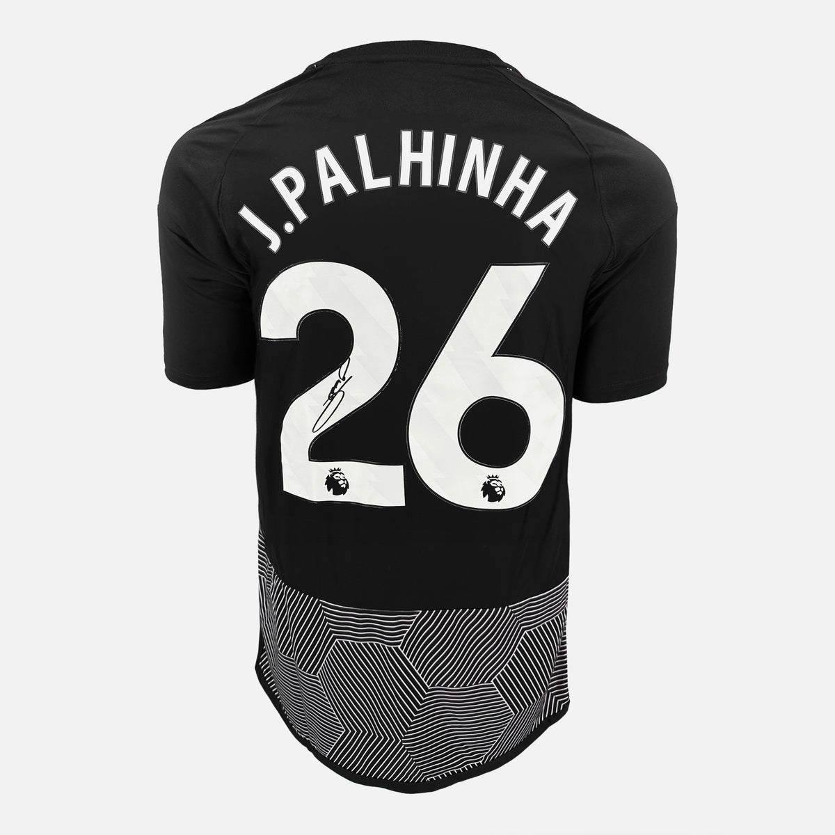 Joao Palhinha Signed Fulham Shirt 2023-24 Third away [26] — Fulham signed shirt from the 2023 to 2024 season | The Vault