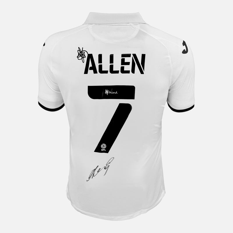 Joe Allen Signed Swansea City Shirt 2022-23 Home [7]