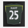 Framed Joe Hart Signed Shirt, Manchester City Goalkeeper [Lite]