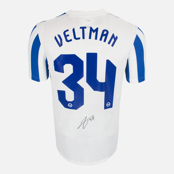 Joel Veltman Signed Brighton & Hove Albion Shirt [34]