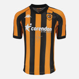 John Egan Signed Hull City Shirt 2024-25 Home [Front]