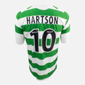 John Hartson Signed Celtic Shirt 2005-07 Home [10]
