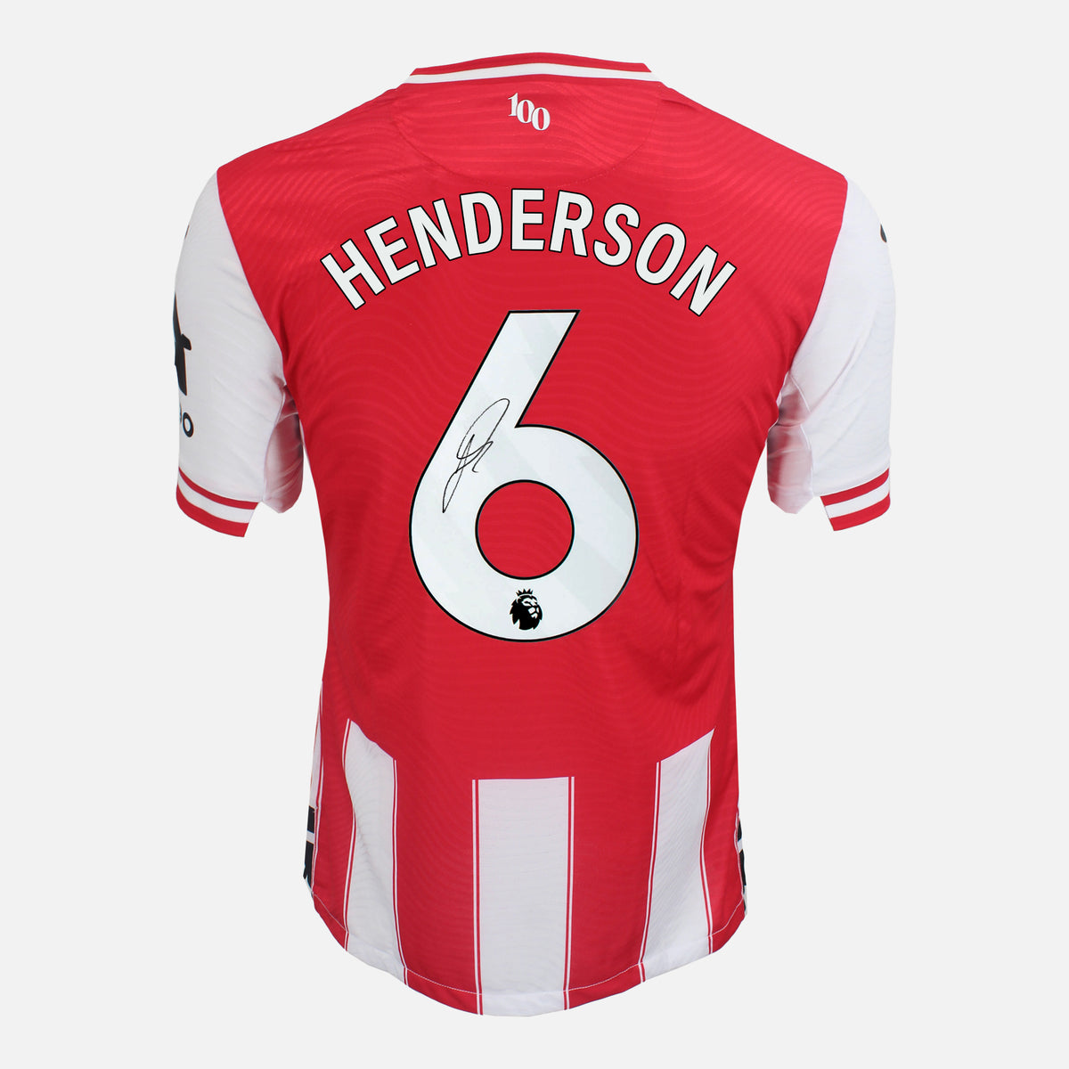 Jordan Henderson Signed Brentford Shirt 2025-26 Home [6] — Brentford signed shirt from the 2025 to 2026 season | The Vault