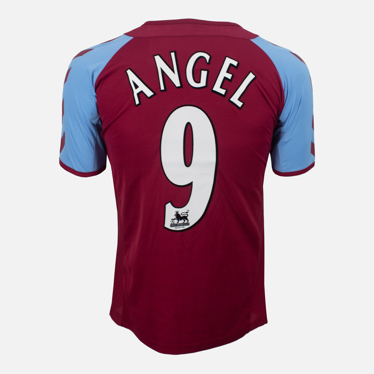 ウェア Hummel Aston Villa FC football shirts 1989-90 Aston Villa Home Shirt - 8/10 - (S)