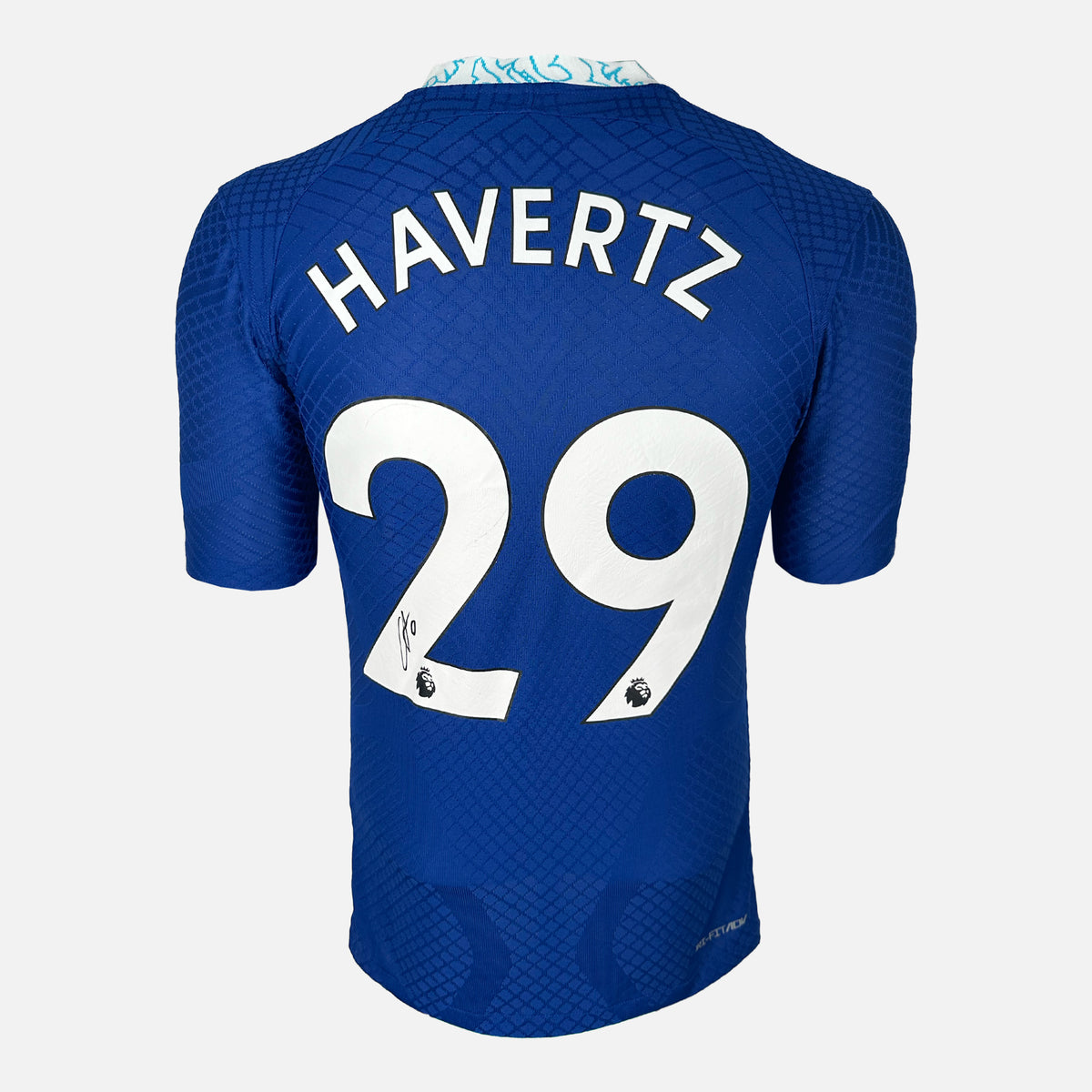 Kai Havertz Signed Chelsea Shirt 2022-23 Home [29] — Chelsea signed shirt from the 2022 to 2023 season | The Vault