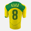 2004-06 Brazil Home Shirt Kaka 8 [Good] L