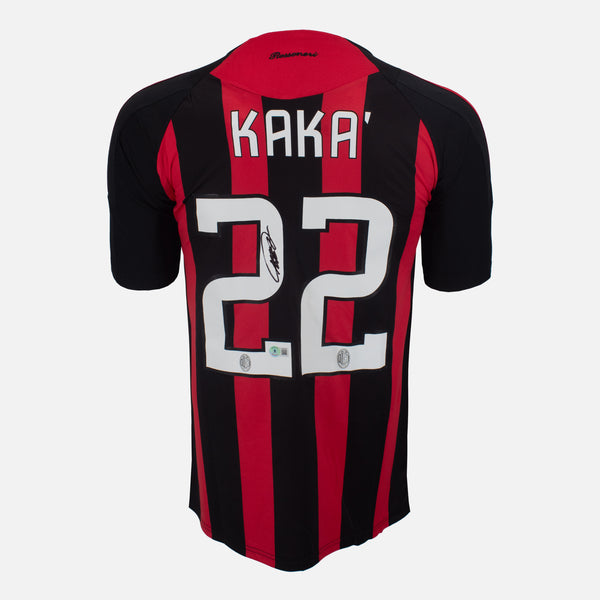 Kaka Signed AC Milan Shirt Home 2008-09 [22]