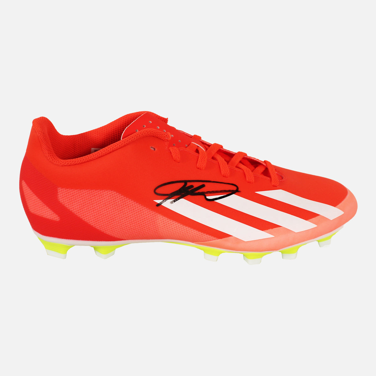Kaka Signed Football Boot Adidas Orange [Right] — Showcase and protect your signed Kaka football boot | The Vault
