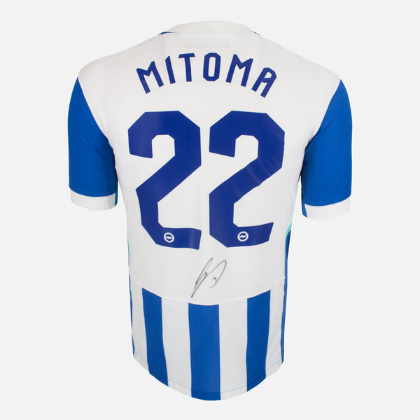 Kaoru Mitoma Signed Brighton & Hove Albion Shirt Home 2025-26 [22]