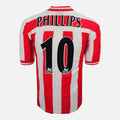 1999-00 Sunderland Home Shirt Phillips 10 [Good] L