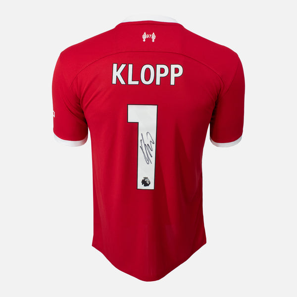 Jurgen Klopp Signed Liverpool Shirt 2023-24 Home [1]