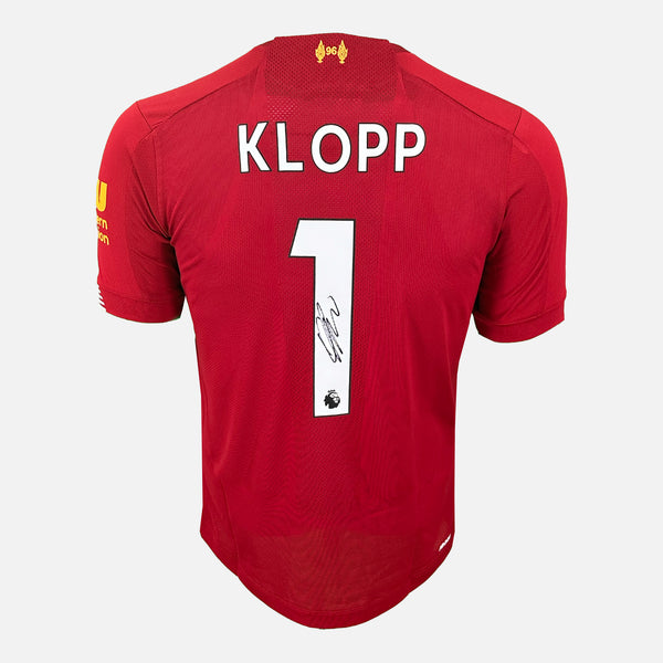 Jurgen Klopp Signed Liverpool Shirt 2019-10 Home [1]