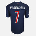 2025 PSG Home Shirt Kvaratskhelia 7 UCL Final [New]