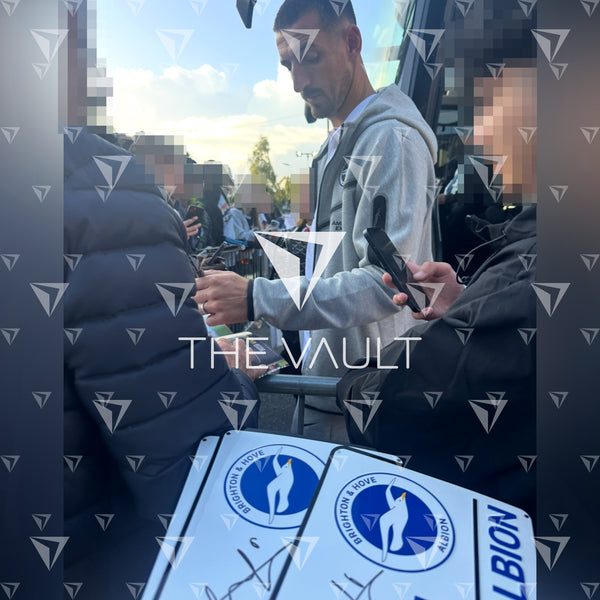 Lewis Dunk Signed Stadium Sign Brighton & Hove Albion – alternate view