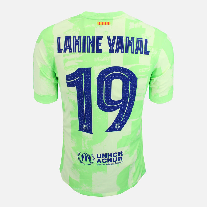 Barcelona 2024-25 Third Shirt Yamal 19 | Nike Green