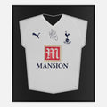 Framed Ledley King Signed Shirt, Tottenham Hotspur Home [Lite]