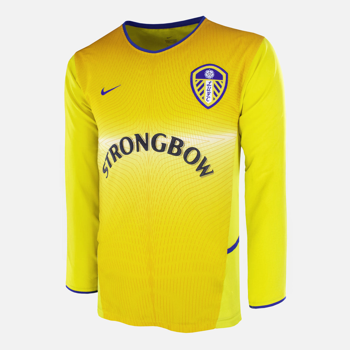 2002-03 Leeds United Away Shirt long sleeve [New] XL — Authentic Leeds United away football shirt from the 2002-03 season | The Vault