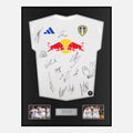 Framed Squad Signed Leeds United Shirt 2025-26 Home [Classic]